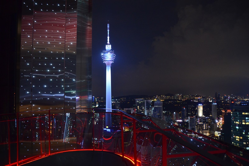 Blue EQ bar, EQ Kuala Lumpur, TABLEAPP